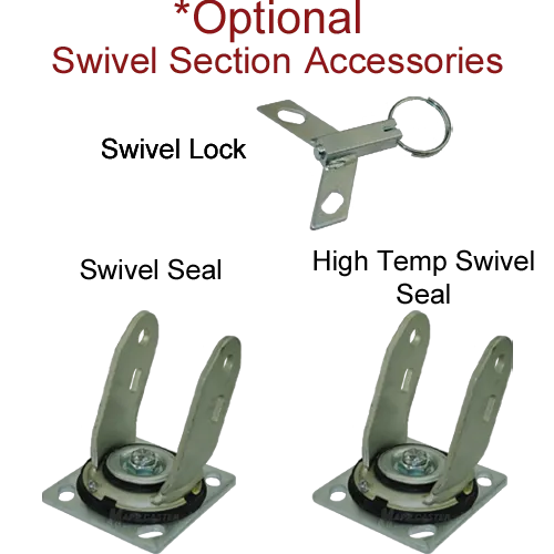 4" x 2" Polyurethane Wheel Swivel Brake Caster - 600 Lbs Capacity