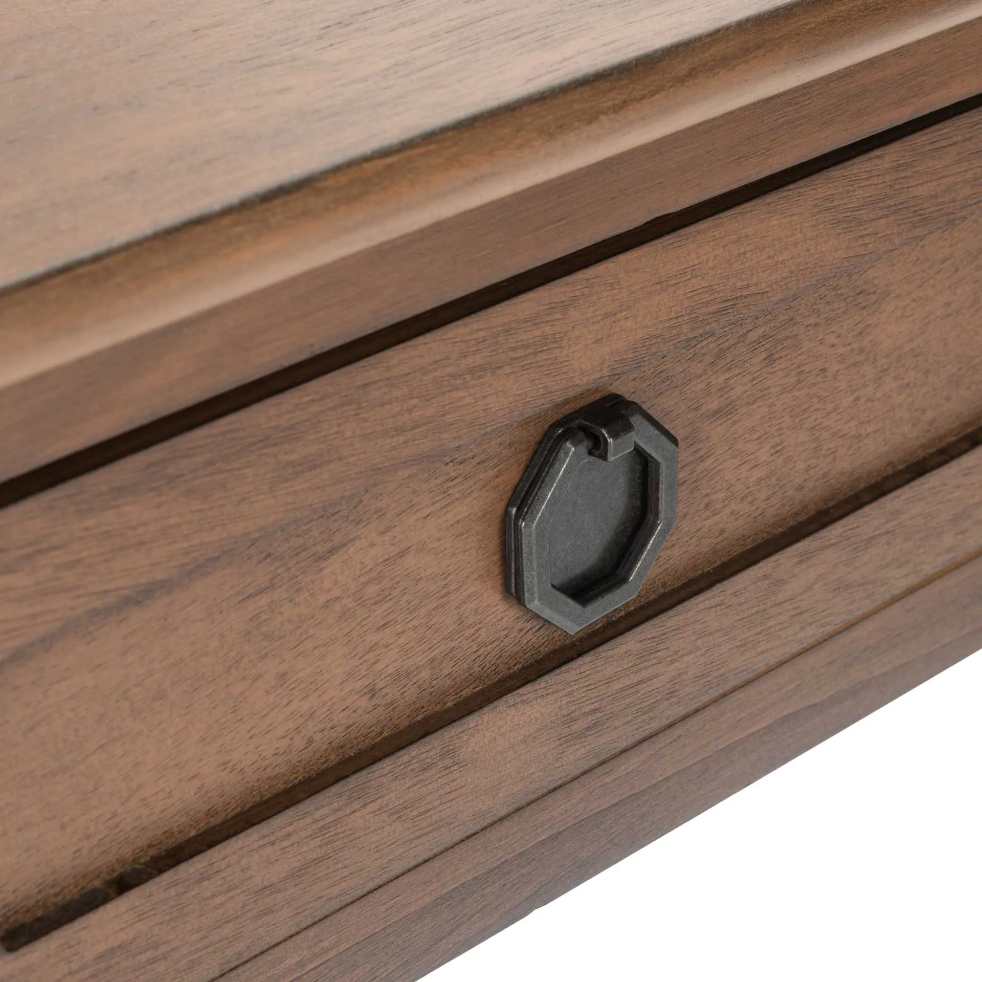 Alessa 1 Drawer Accent Table Brown