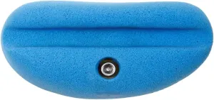 Atomik Rock Climbing Holds Bolt-On Hula Hoop Holder in Blue for Vertical Obstacle Courses