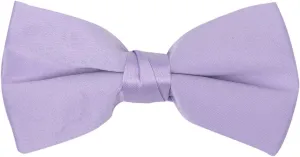 boxed-gifts Mens Clip On Bow Tie - Solid Color Bowties for Men