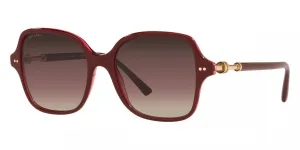 Bulgari Women's 54 mm Bordeaux On Transparent Sunglasses BV8239F-5469E2-54
