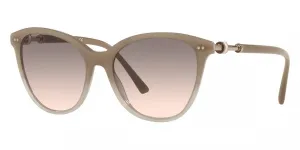 Bulgari Women's 55 mm Beige Gradient Beige Sunglasses BV8235-54993B-55