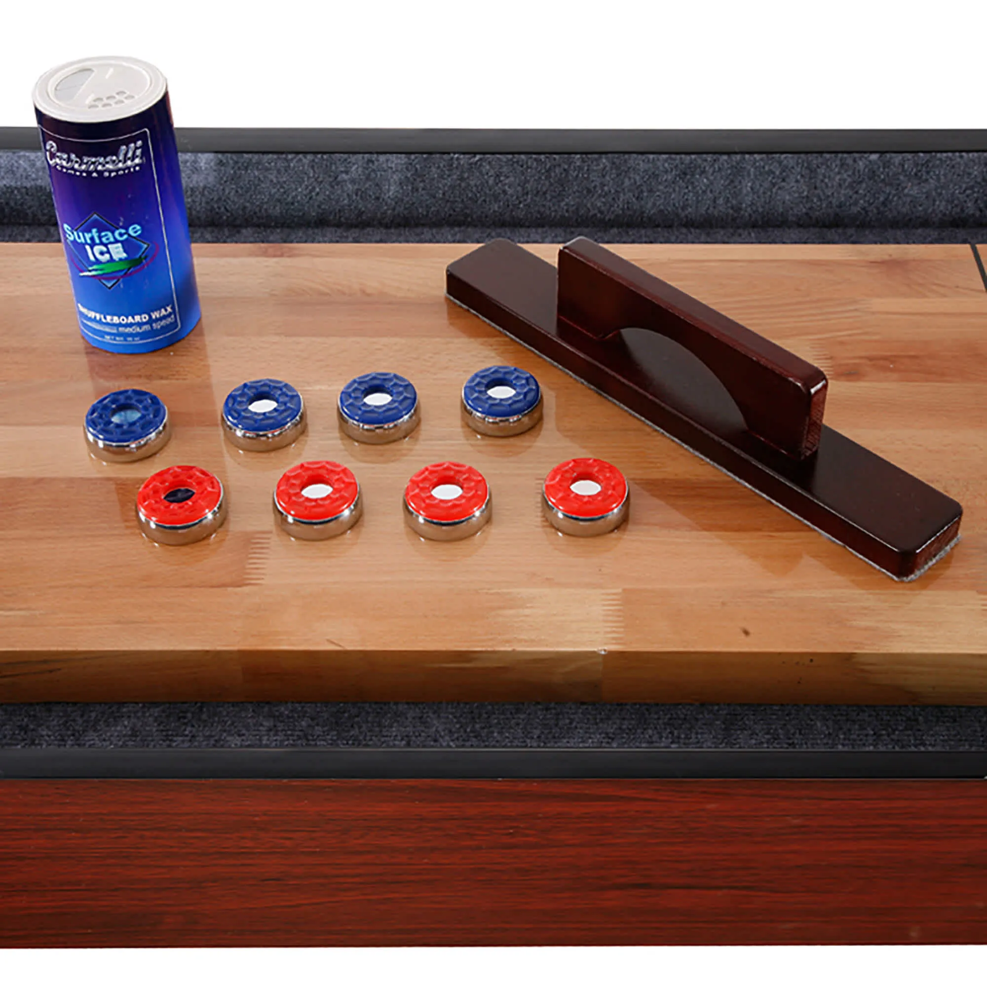 Challenger Shuffleboard Table - Dk Cherry Finish