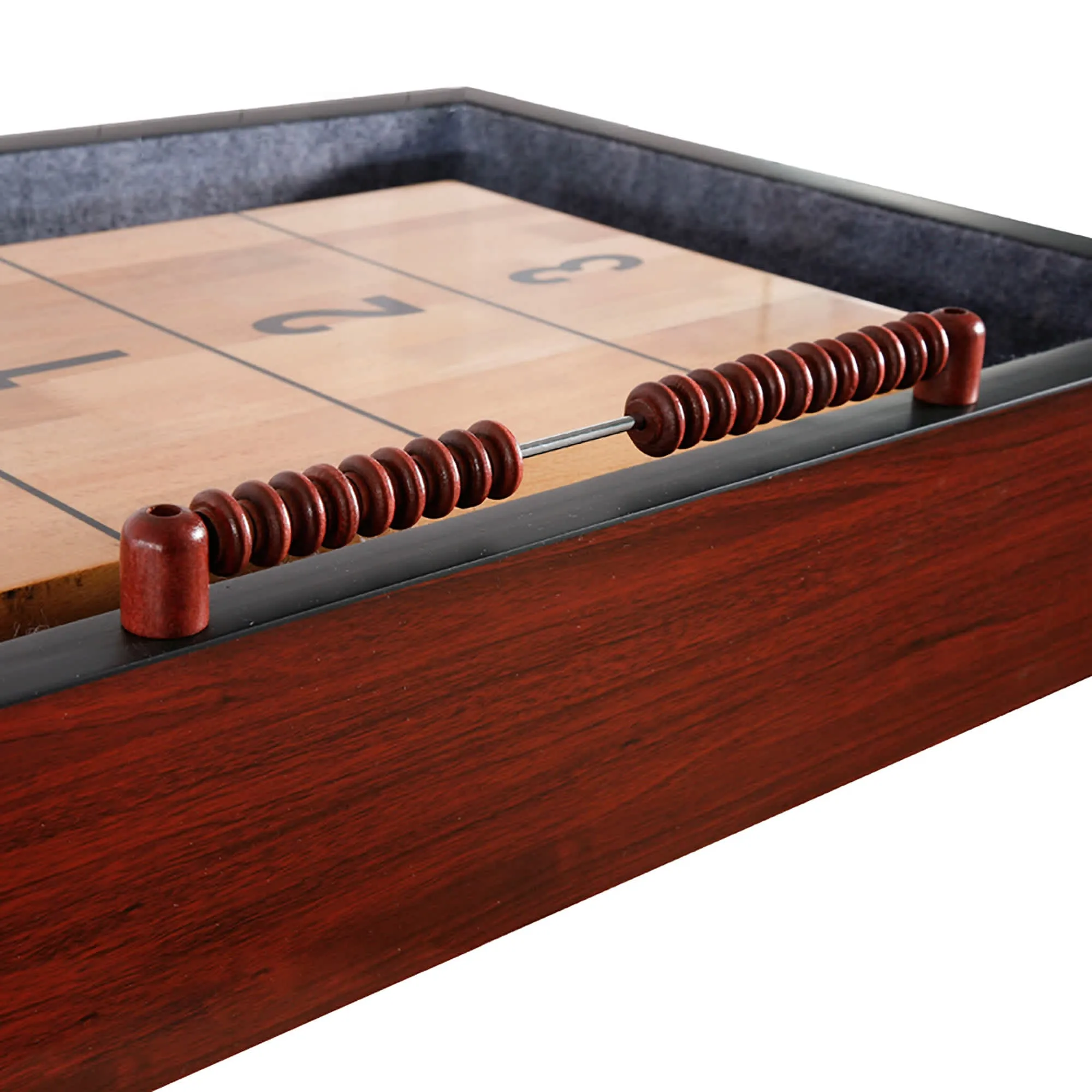 Challenger Shuffleboard Table - Dk Cherry Finish