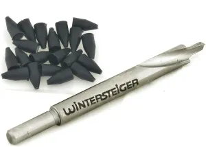 Drill Bit for Ski Bindings - 3.5x9.5mm / 4.1x9.5mm / 3.6x7.5mm, Mount Bindings, Includes 25 Hole Plugs