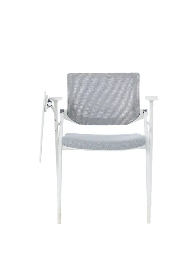 Foldable Mesh Training Chair, with Armrest and Writing Pad Best for Events, Class Rooms and Offices