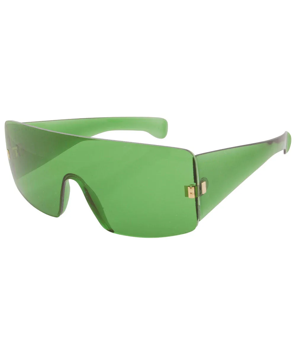GATOR Green Shield Sunglasses
