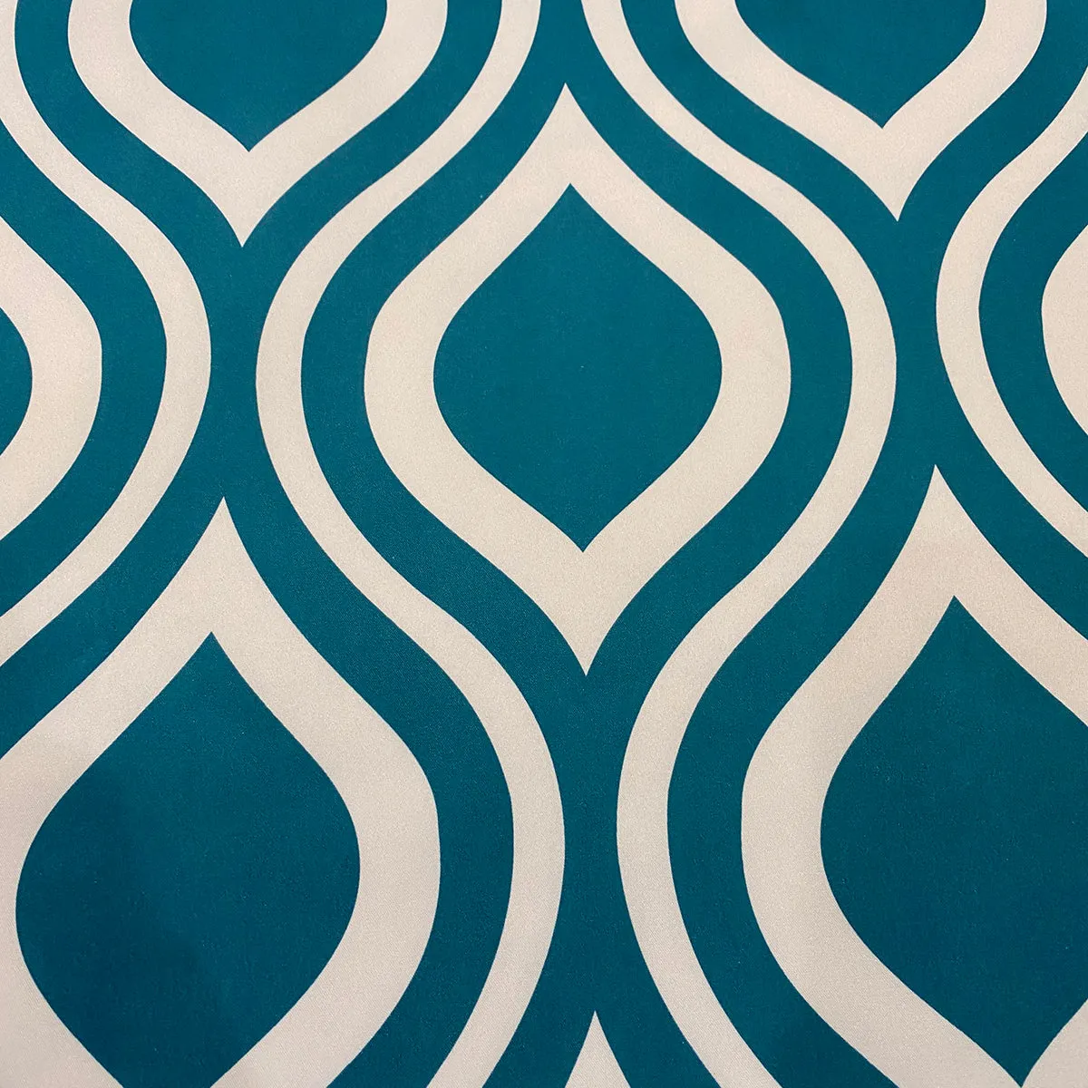 Groovy Print (Lamour) Table Napkin in Jade