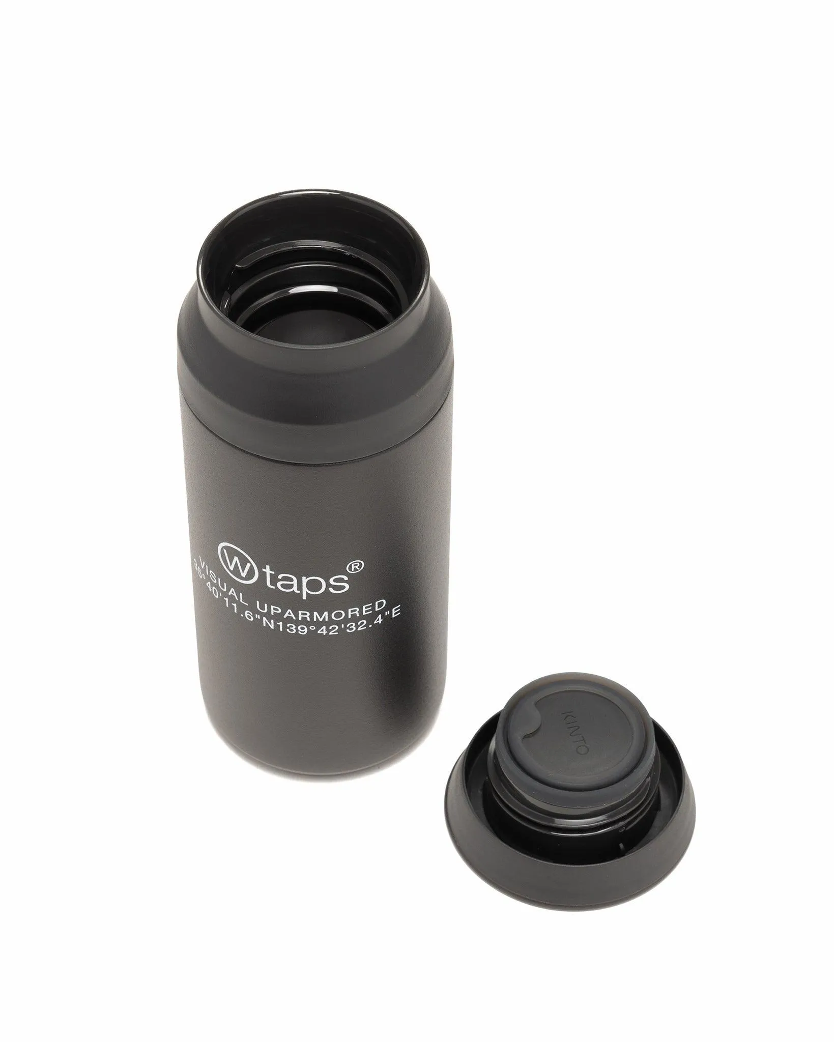 H2O Kinto/ Bottle / 350ML /STEEL. Black