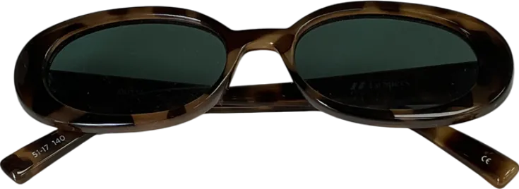 Le Specs Brown Outta Love Sunglasses One Size