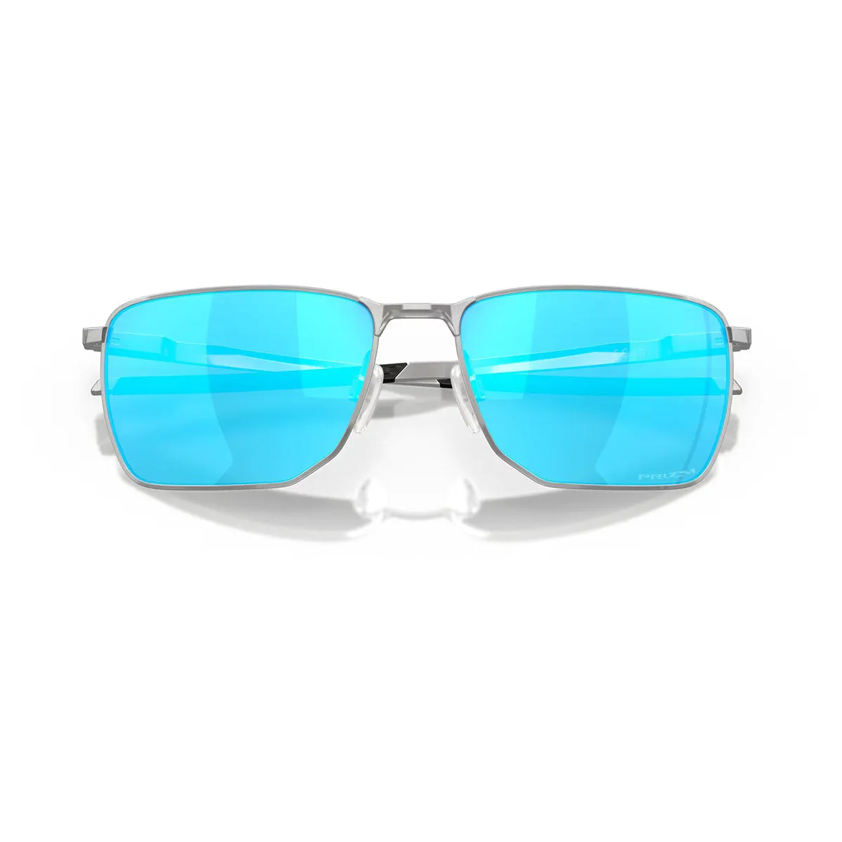 Oakley Ejector Sunglasses - Satin Chrome/Prizm Sapphire