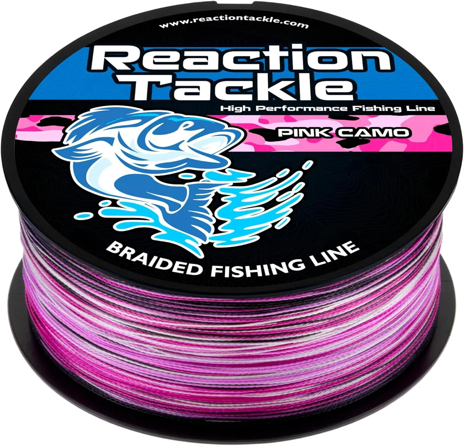 Reaction Tackle Braided Fishing Line - Pro Grade Power Performance for Saltwater or Freshwater Fish