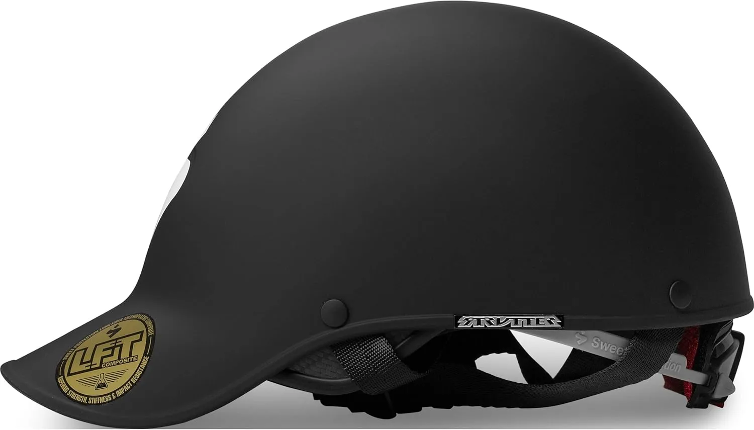 Sweet Protection Strutter Kayak Helmet - Low Volume Carbon Reinforced Paddling Watersport Helmet, with Occigrip and EVA Liner