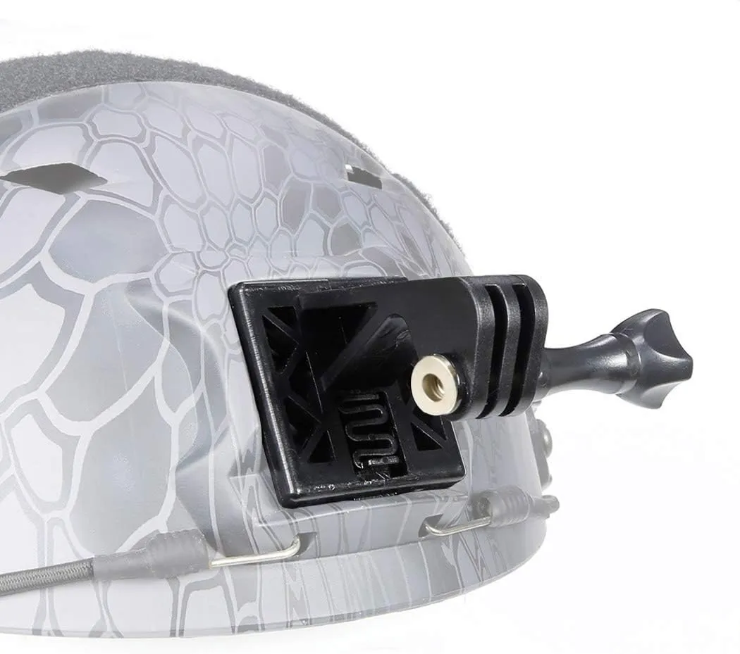 Tactical Helmet Excavator Mounts for GoPro Bracket Helmet or NVG Helmet Base